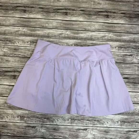 all in motion Women's Mini Athletic Skirt XL Extra Large Lavender Lilac Purple - Picture 10 of 11